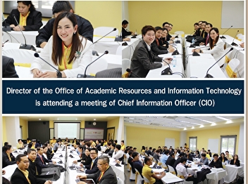 Director of the Office of Academic
Resources and Information Technology
Attend a meeting of the senior
information technology executive (CIO)