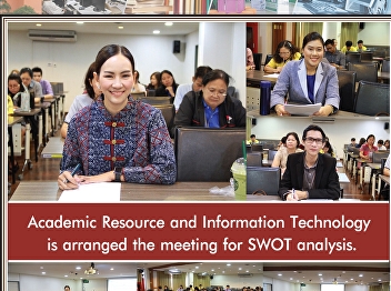 Office of Academic Resources and
Information Technology Organize a SWOT
analysis meeting