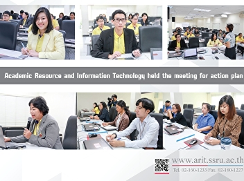 Office of Academic Resource and
Information Technology Center Organize a
meeting of official action plans Budget
year 2020