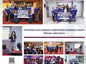 Resource Center Welcoming the University
of POLITEKNIK KOTA KINABALU KEMENTERIAN
PENDIDKAN TINGGI from Malaysia.