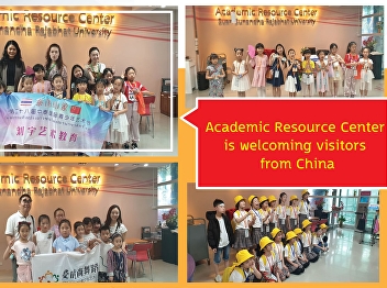 Resource Center Welcoming the parents
and students from the People's Republic
of China