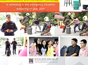 Attend the training program Prepare for
emergency situations in the year 2020.