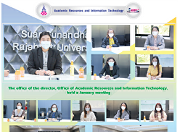 The office of the director, Office of
Academic Resources and Information
Technology, held a January meeting.