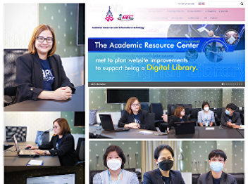 The Academic Resource Center met to plan
website modifications to support being a
Digital Library