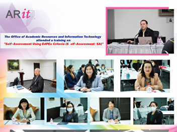 The Office of Academic Resources and
Information Technology attended a
training on 