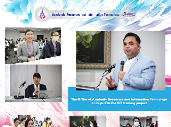 The Office of Academic Resources and
Information Technology took part in the
OIT training project.