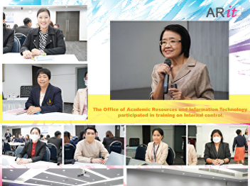 The Office of Academic Resources and
Information Technology participated in
training on Internal control.