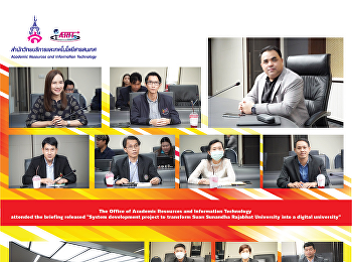 The Office of Academic Resources and
Information Technology attended the
briefing released 