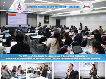 The Office of Academic Resources and
Information Technology attended in a
workshop on the Education Criteria for
Performance Excellence (EdPEx).