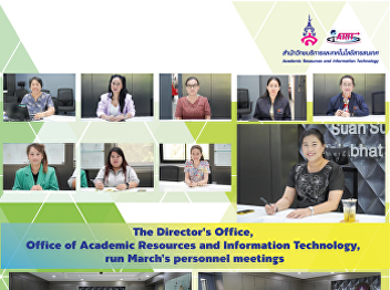 The Director's Office, Office of
Academic Resources and Information
Technology, run March's personnel
meetings.