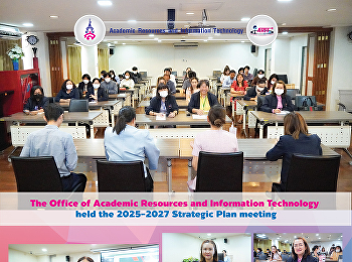 The Office of Academic Resources and
Information Technology held the
2025-2027 Strategic Plan meeting.