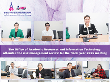 The Office of Academic Resources and
Information Technology attended the risk
management review for the fiscal year
2025 meeting.
