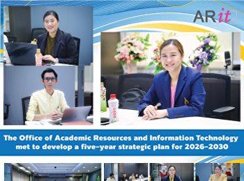 The Office of Academic Resources and
Information Technology met to develop a
five-year strategic plan for 2026-2030.