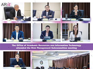 The Office of Academic Resources and
Information Technology attended the Risk
Management Subcommittee meeting