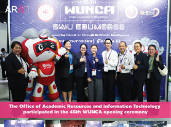 The Office of Academic Resources and
Information Technology participated in
the 45th WUNCA opening ceremony.