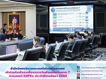 ARIT participated in the clarification
meeting on EdPEx category 7 outcomes